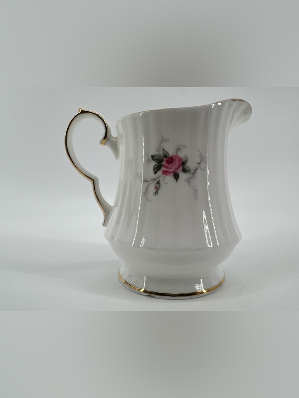 Vtg Hammersley Spode Princess House Windsor Rose Creamer Pitcher Bone China